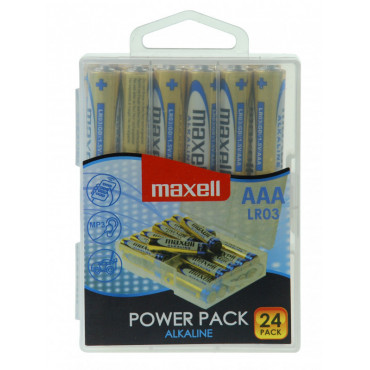 Maxell paristo LR03 (AAA) 24-pack box Maxell paristo LR03 (AAA) 24-pack box | Rauman Konttoripalvelu Oy