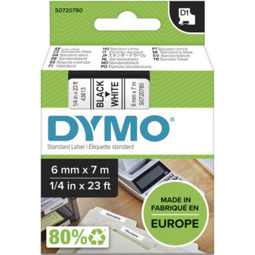 Dymo D1 tarrateippi 6 mm mu/va Dymo D1 tarrateippi 6 mm mu/va | Rauman Konttoripalvelu Oy