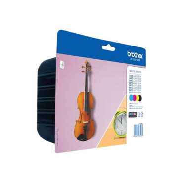 Brother Value Pack suurneliväripakkaus (LC127BK/C/M/Y) Brother Value Pack suurneliväripakkaus (LC127BK/C/M/Y) | Rauman Konttoripalvelu Oy