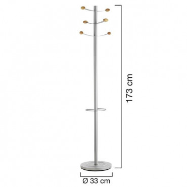 Unilux naulakko Bouquet harmaa/puu Unilux naulakko Bouquet harmaa/puu | Rauman Konttoripalvelu Oy