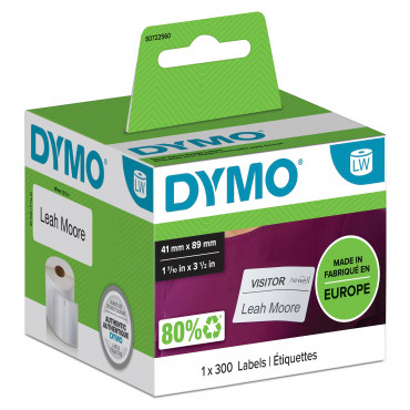 Dymo Labelwriter pieni nimikorttitarra 41 x 89 mm Dymo Labelwriter pieni nimikorttitarra 41 x 89 mm | Rauman Konttoripalvelu Oy