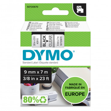 Dymo D1 tarrateippi 9 mm mu/ki Dymo D1 tarrateippi 9 mm mu/ki | Rauman Konttoripalvelu Oy