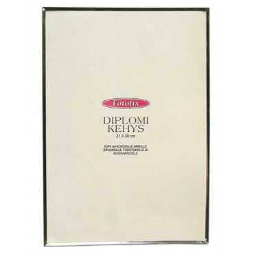 Diplomikehys 21 x 30 cm hopea Diplomikehys 21 x 30 cm hopea | Rauman Konttoripalvelu Oy