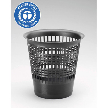 Durable Economy paperikori 13 L pyöreä musta | Rauman Konttoripalvelu Oy