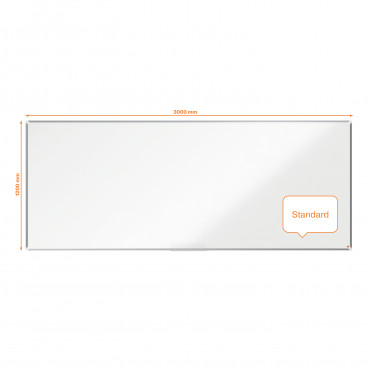 Nobo Premium Plus valkotaulu 300 x 120 cm emali | Rauman Konttoripalvelu Oy