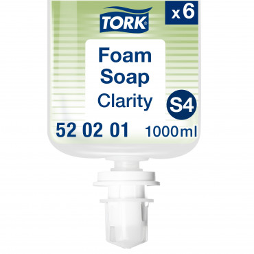 Tork kirkas vaahtosaippua 1000 ml S4 (6) | Rauman Konttoripalvelu Oy