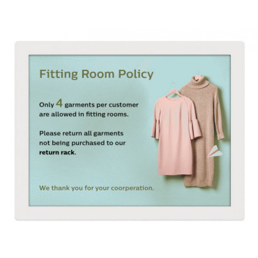 Philips 13BDL4150IW E-paper Signage näyttö | Rauman Konttoripalvelu Oy