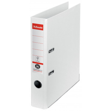 Esselte mappi No.1 A4/50 mm 100 % kierrätetty kartonki valkoinen | Rauman Konttoripalvelu Oy