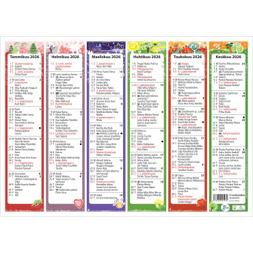 Neljä vuodenaikaa | Rauman Konttoripalvelu Oy