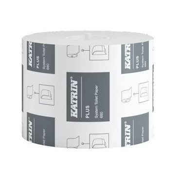 Katrin Plus System Wc-paperi valkoinen 87365 | Rauman Konttoripalvelu Oy