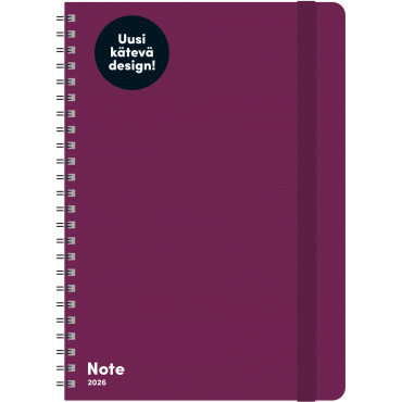 Note A5, liila | Rauman Konttoripalvelu Oy