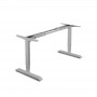 TC RS3 2-jalkainen sähköpöydänrunko - harmaa | Rauman Konttoripalvelu Oy