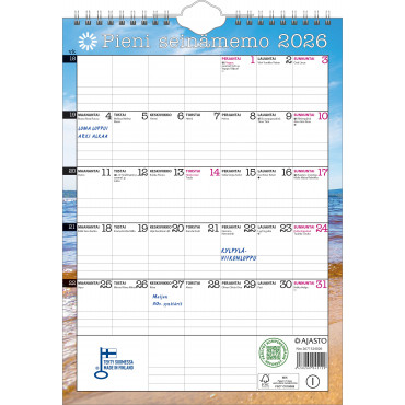 Pieni seinämemo | Rauman Konttoripalvelu Oy