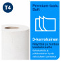 Tork Soft WC-paperi, perinteinen, valkoinen T4 | Rauman Konttoripalvelu Oy