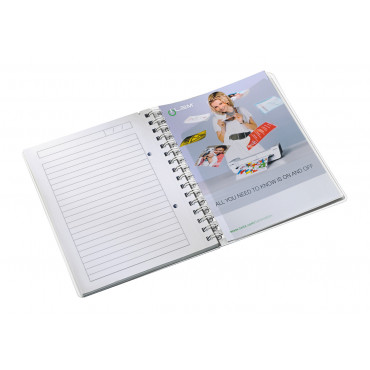 Leitz WOW PP A5 viivat muistikirja pinkki | Rauman Konttoripalvelu Oy