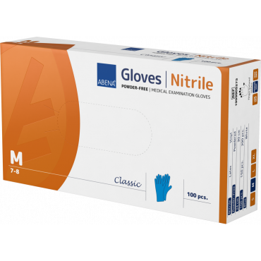 ABENA Classic nitriilikäsine M sininen (100) | Rauman Konttoripalvelu Oy