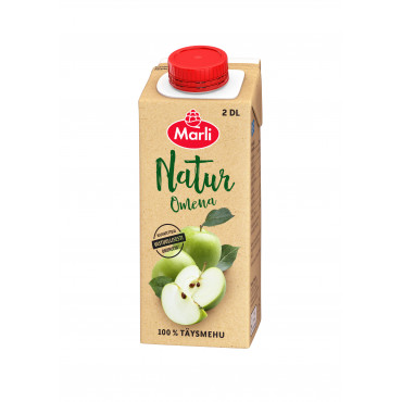 Marli Natur omenatäysmehu 2 dl | Rauman Konttoripalvelu Oy