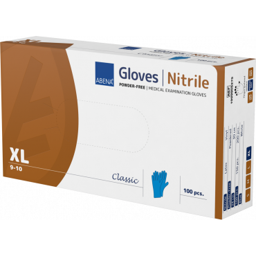 ABENA Classic nitriilikäsine XL sininen (100) | Rauman Konttoripalvelu Oy