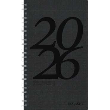 Viikkopäivyri/Veckodatumvisare 14 Eko, musta | Rauman Konttoripalvelu Oy