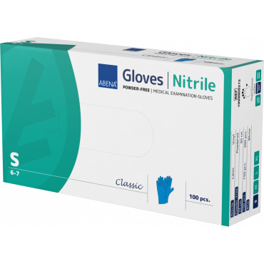 ABENA Classic nitriilikäsine S sininen (100) | Rauman Konttoripalvelu Oy