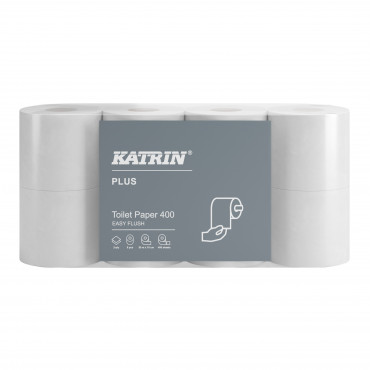 Katrin Plus EasyFlush wc-paperi 2-krs valkoinen 96039 | Rauman Konttoripalvelu Oy