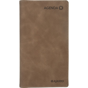 Agenda horizontal, ruskea | Rauman Konttoripalvelu Oy