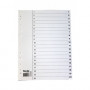 Nordic Office muovirekisteri A4 1-20 valkoinen | Rauman Konttoripalvelu Oy
