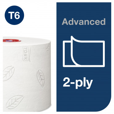 Tork Mid-Size WC-paperi Advanced T6 valkoinen (27) | Rauman Konttoripalvelu Oy