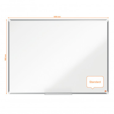 Nobo Premium Plus valkotaulu 120 x 90 cm emali | Rauman Konttoripalvelu Oy