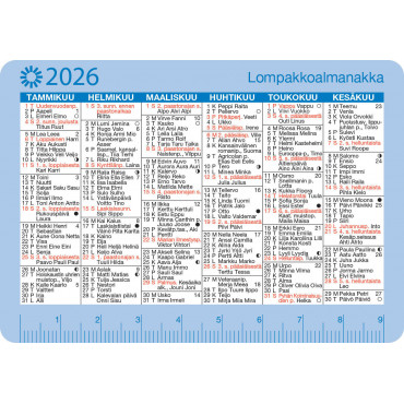 Lompakkoalmanakka | Rauman Konttoripalvelu Oy