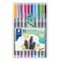 Staedtler Triplus fineliner 334 0,3 mm 10-v sarja | Rauman Konttoripalvelu Oy