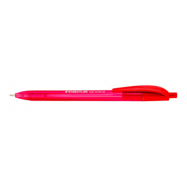 Staedtler 4230 M kuulakynä punainen | Rauman Konttoripalvelu Oy