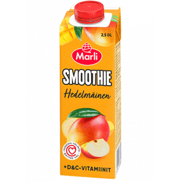 Marli Hedelmäinen smoothie + D&C-vitamiinit 2,5 dl | Rauman Konttoripalvelu Oy