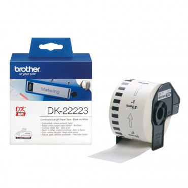 Brother DK22223 50 mm jatkuva rullatarra | Rauman Konttoripalvelu Oy