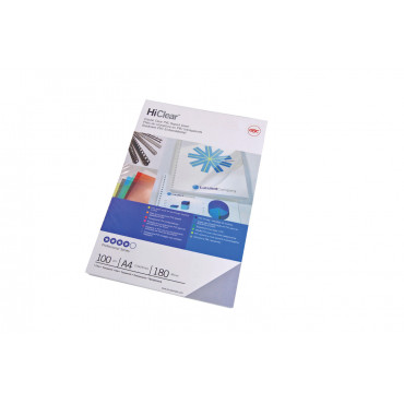 GBC PVC A4 180 mic sidontakansi kirkas (100) | Rauman Konttoripalvelu Oy