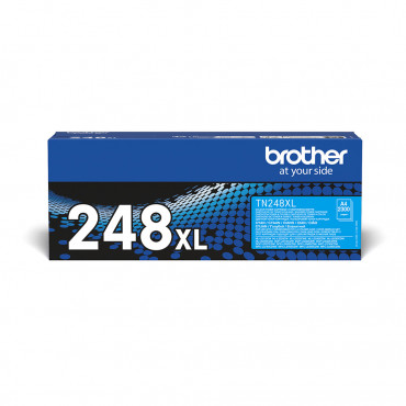 Brother TN248XLC Cyan värikasetti | Rauman Konttoripalvelu Oy