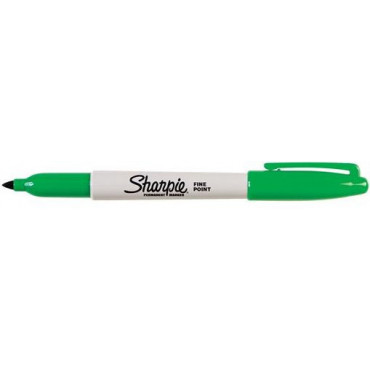 Sharpie huopakynä Fine vihreä | Rauman Konttoripalvelu Oy