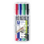 Staedtler Lumocolor 348 DUO huopakynä 4-v sarja 0.6 mm/1.5 mm | Rauman Konttoripalvelu Oy