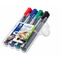 Staedtler Lumocolor 352 huopakynä 4-värin sarja 2 mm pyöreä | Rauman Konttoripalvelu Oy