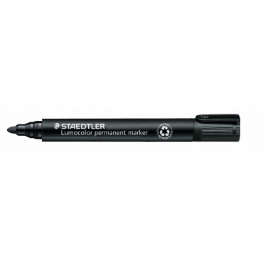 Staedtler Lumocolor 352 huopakynä musta 2 mm pyöreä | Rauman Konttoripalvelu Oy