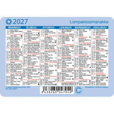 Lompakkoalmanakka | Rauman Konttoripalvelu Oy