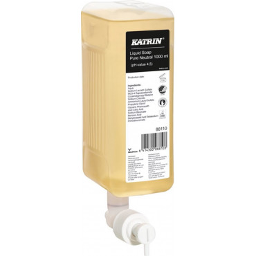 Katrin nestesaippua Neutral 1000 ml hajusteeton 88110 (6) | Rauman Konttoripalvelu Oy