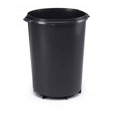 Durabin jätesäiliö 40 L pyöreä musta | Rauman Konttoripalvelu Oy