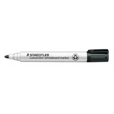 Staedtler Lumocolor 351 valkotaulukynä musta 2 mm pyöreä | Rauman Konttoripalvelu Oy