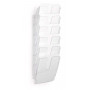 Durable Flexi Plus 6 seinäesiteteline A4 kirkas pysty | Rauman Konttoripalvelu Oy