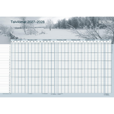 Quo Vadis -lomakalenteri 2027-2028 | Rauman Konttoripalvelu Oy