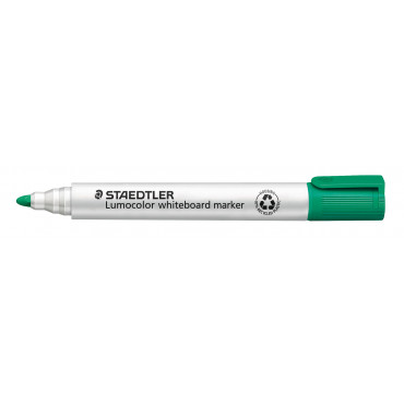 Staedtler Lumocolor 351 valkotaulukynä vihreä 2 mm pyöreä | Rauman Konttoripalvelu Oy