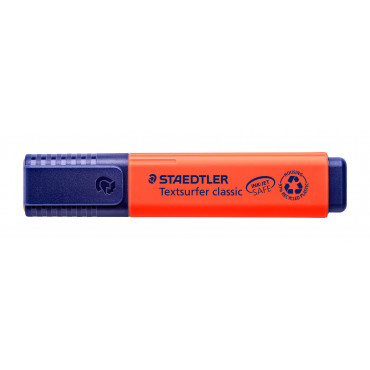 Staedtler TextSurfer Classic  korostuskynä punainen | Rauman Konttoripalvelu Oy