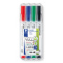 Staedtler Lumocolor 341 valkotaulukynä 4-v sarja 1-2 mm | Rauman Konttoripalvelu Oy