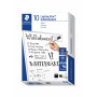 Staedtler Lumocolor 351B valkotaulukynä musta 2-5 mm viisto | Rauman Konttoripalvelu Oy